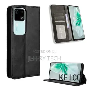 VIVO V30 5G Wallet Case Best Stand Top Leather Case Flip Cov