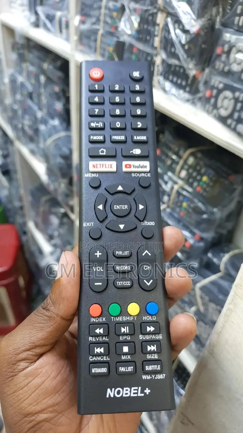 New Noble Plus Smart Tv Replacement Remote Control.