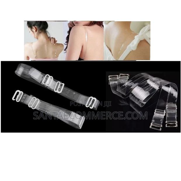 Clear Transparent Elastic Bra Straps - thumbnail 3