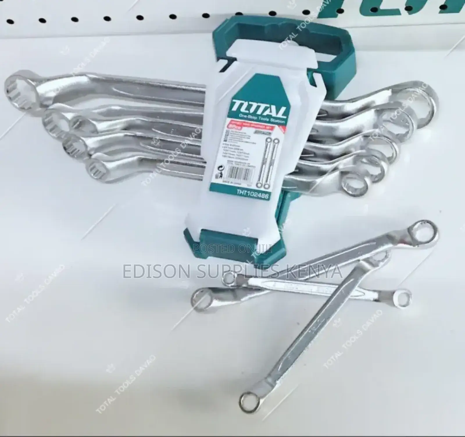 Spanners TOTAL Offset Ring Spanner Set 6-22mm THT102486
