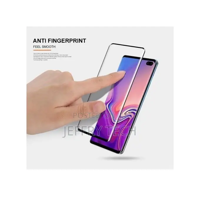 S10 Plus Guard 0.33mm 9H 5D Round Edge Tempered Glass Film F