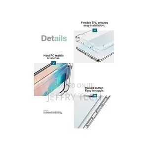 Samsung S10 Plus Transparent Case and Full Sreen Protector
