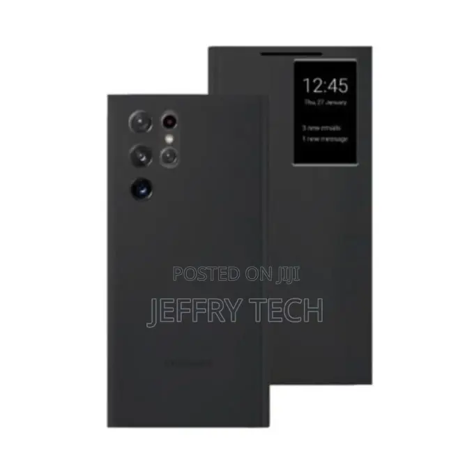 Samsung Flip Wallet Case for Galaxy S23 Ultra - Black