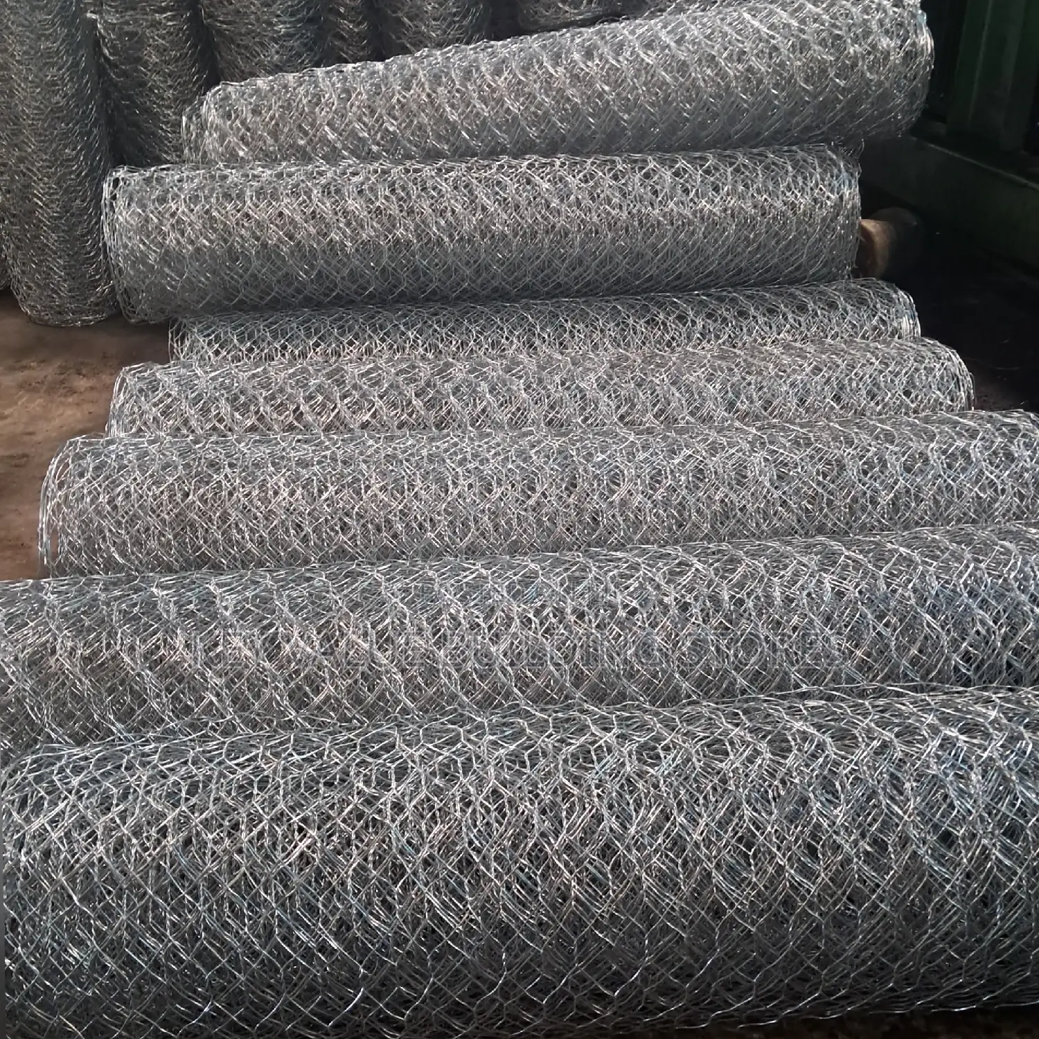 Galvanized Triple Netting Chainlink-12.5g X18m