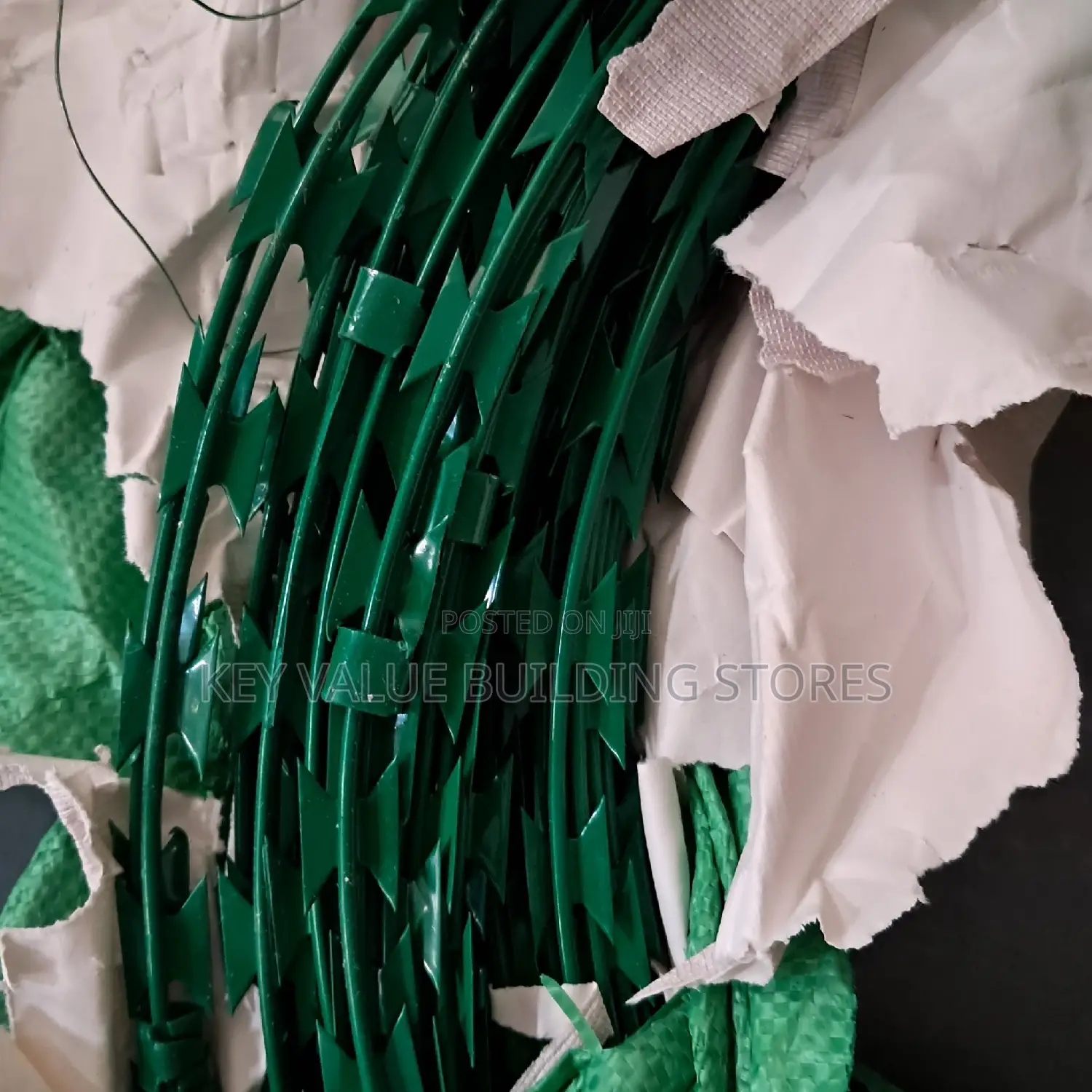 Razor Wire 450mm-7.5m (Green)