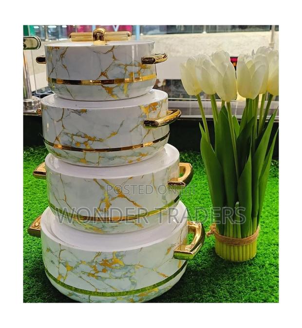 *4pcs Turkish Insulated Hotpot.