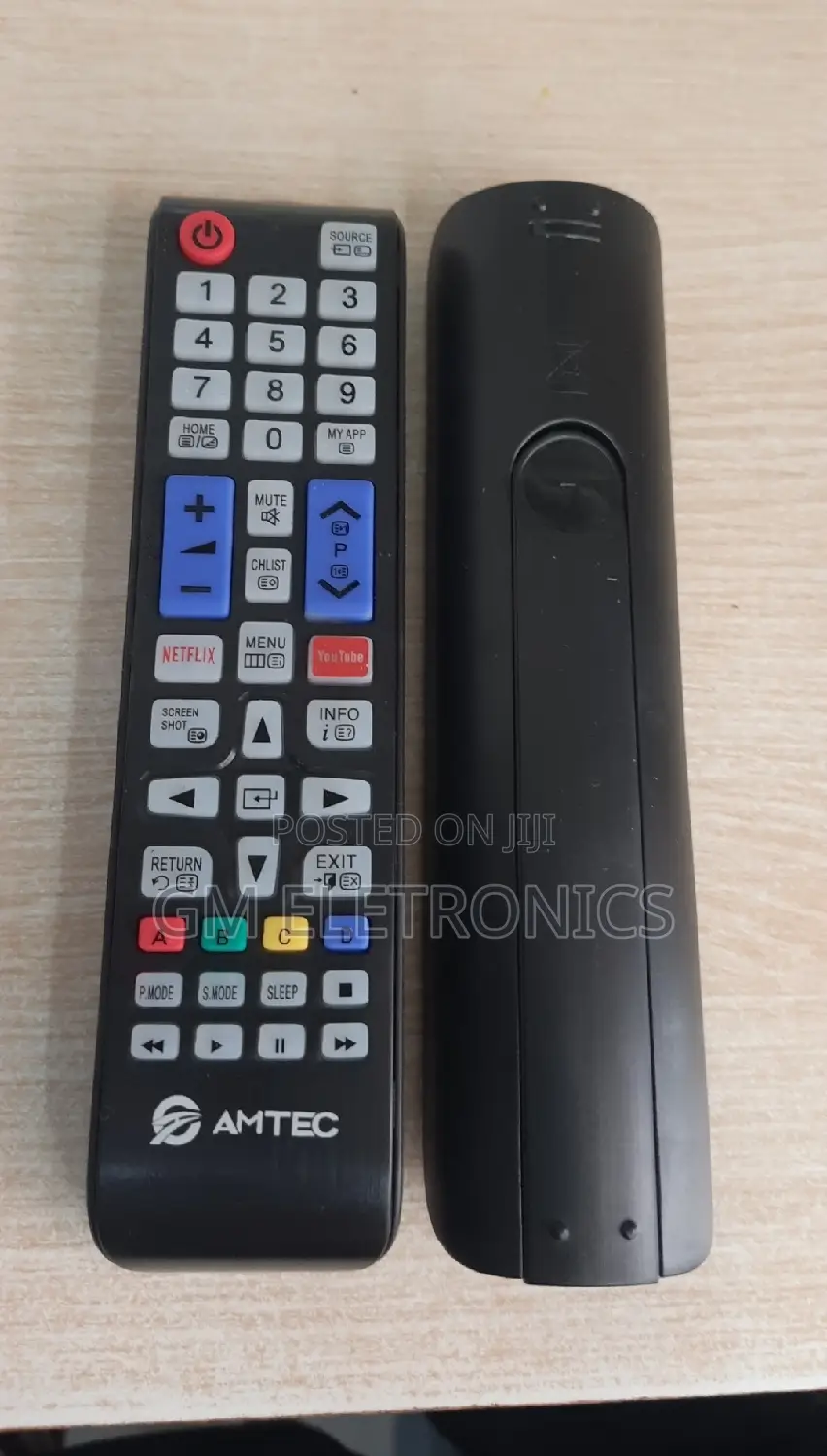 Amtec Replacement Remote For Amtec Smart Tv.