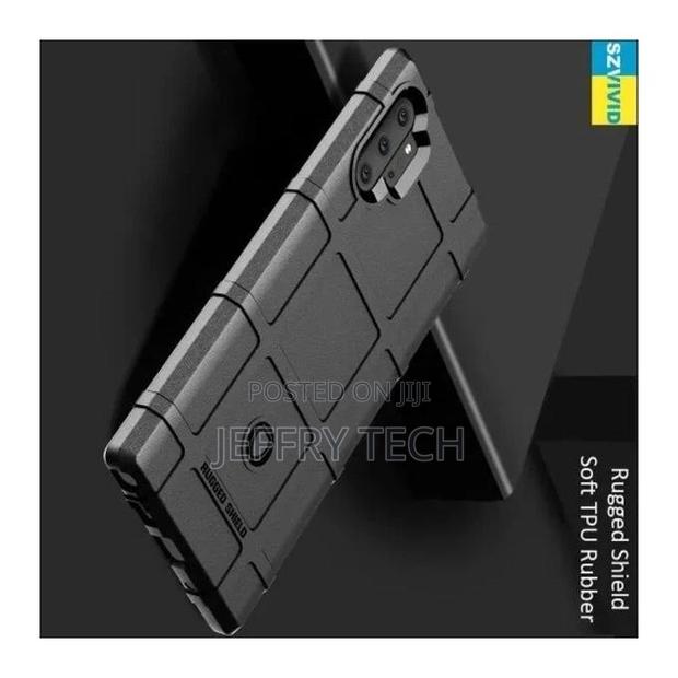 Rugged Shield Back Cover for Samsung Note 10 Plus - thumbnail 2