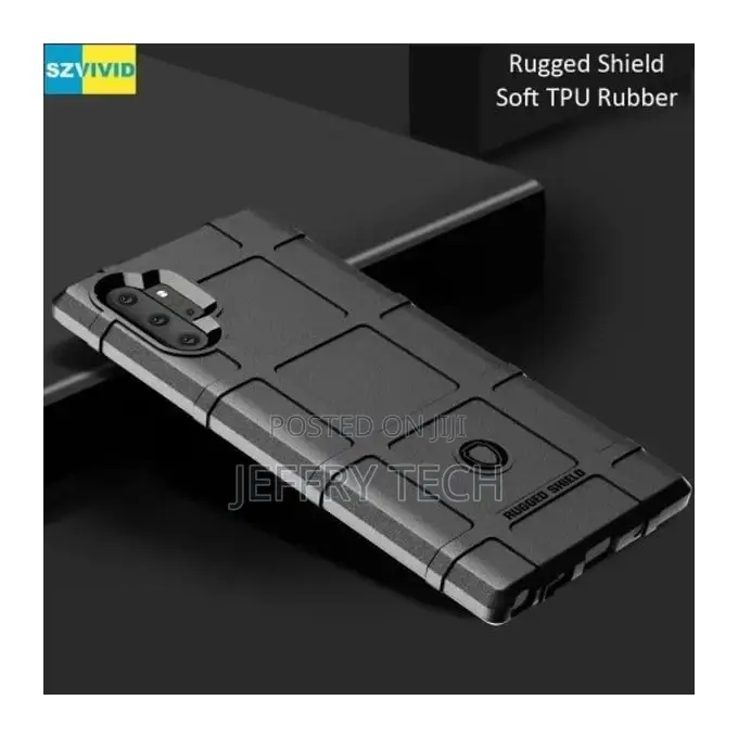 Rugged Shield Back Cover for Samsung Note 10 Plus