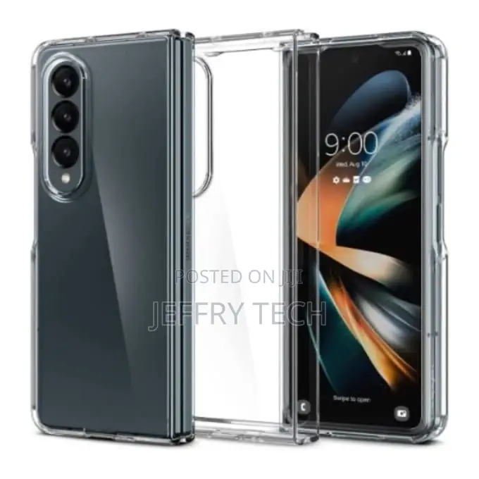 Samsung Galaxy Z Fold 3 Transparent Back Cover With Temper G