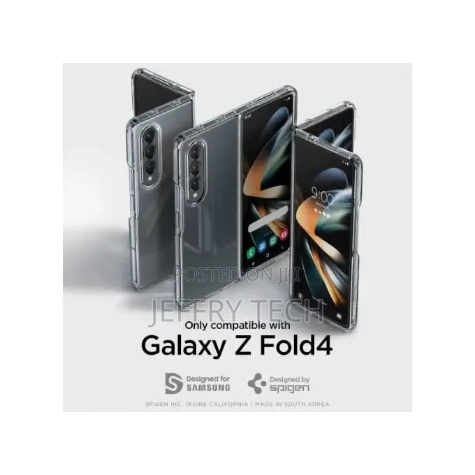 Samsung Galaxy Z Fold 4 Back Cover With Temper Glass, Screen