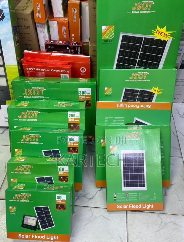 Jsot Jd-T 100W Solar Floodlight - main view