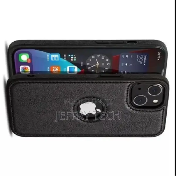 Leather Back Case for iPhone 14 Pro Max