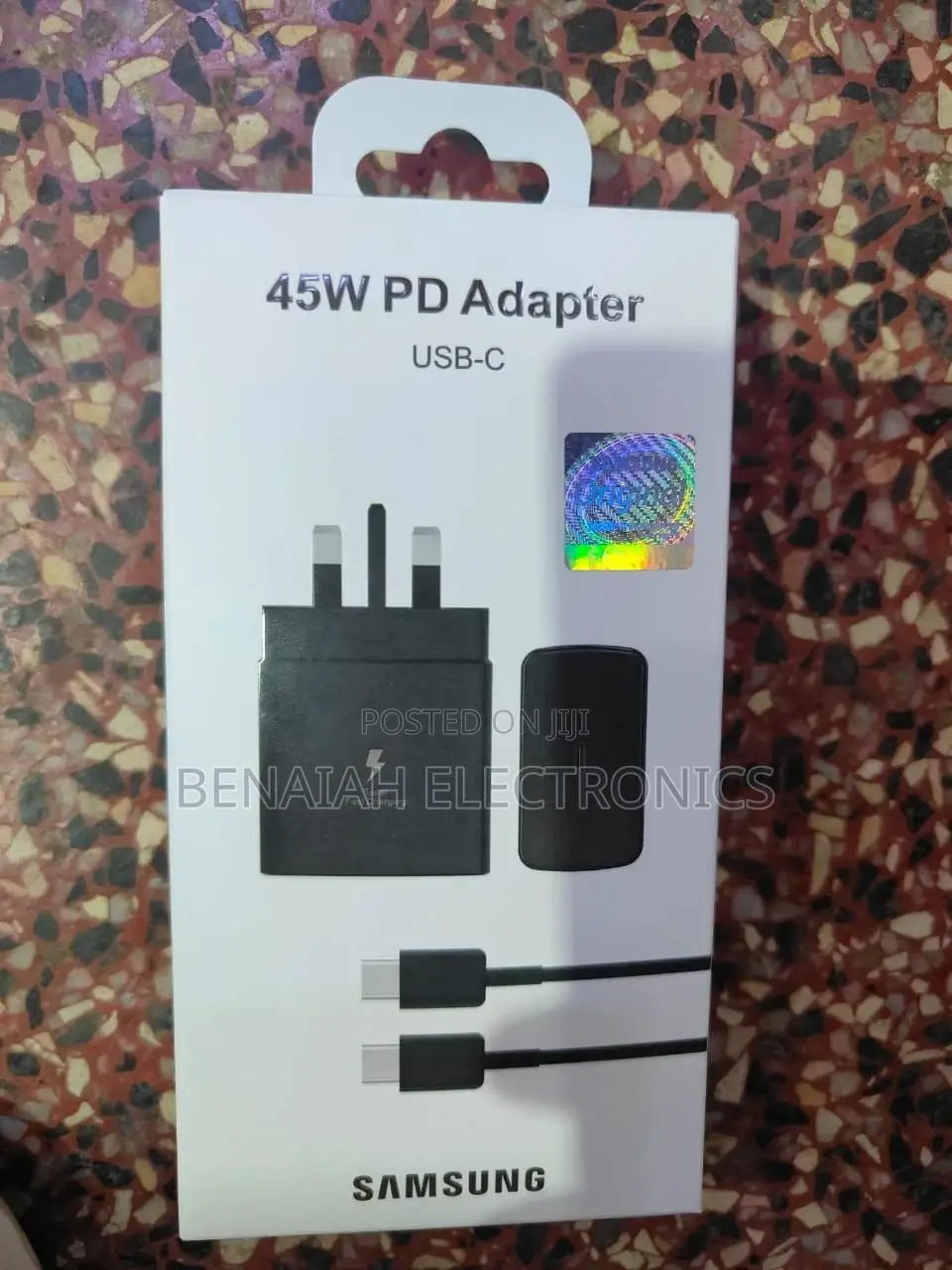 45 Watts.Samsung Pd Adapter.Usb-c