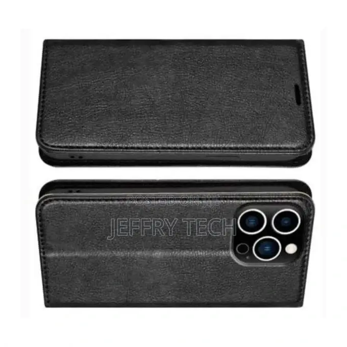 Leather Flip Case for iPhone 14 Pro Max