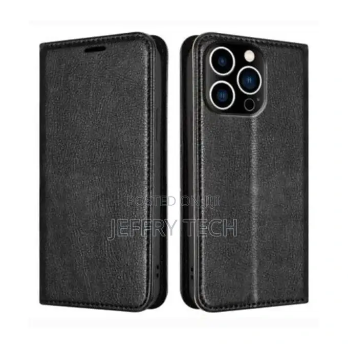 Leather Flip Case for iPhone 14 Pro Max
