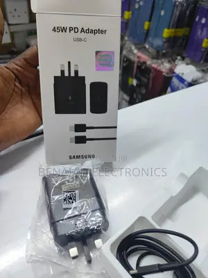 Samsung Charger.45 Watts Fast Charger.Original and Reliable
