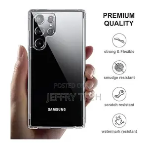 Space Transparent Back Cover for Samsung Galaxy S22 Ultra
