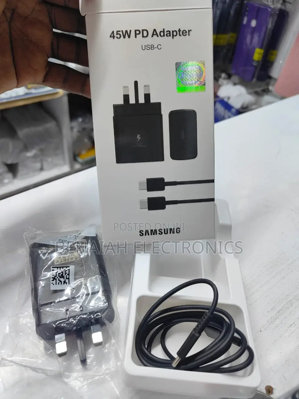 Samsung Charger.45 Watts Fast Charger.Original