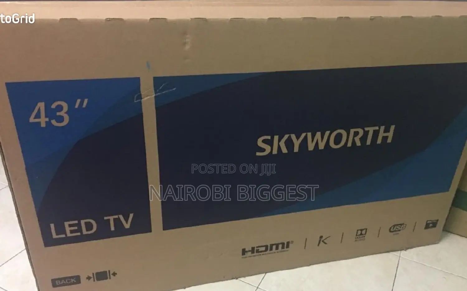 Skyworth 43" 4k Frameless Television