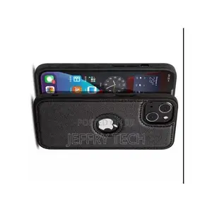 Leather Back Case for iPhone 13 Pro