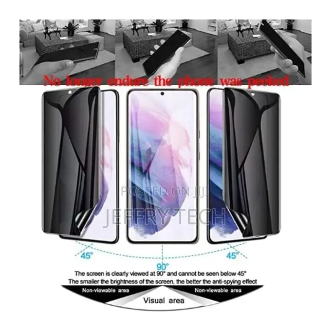 Privacy Screen Protector for Samsung Galaxy S21