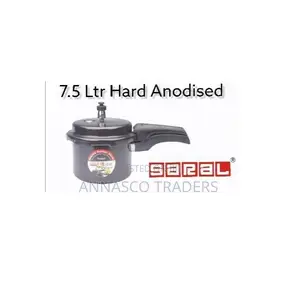 Saral Hard Anodised Aluminium Explosion Proof Pressure Cooke