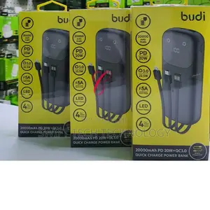 Power Bank,Power Bank Budi 20,000amh Budi Power Bank