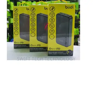 Power Bank 10,000amh ,Power Bank Budi With Type C Charger