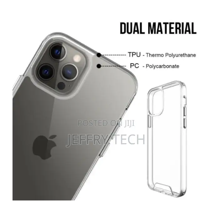 Space Transparent Back Cover for iPhone 13