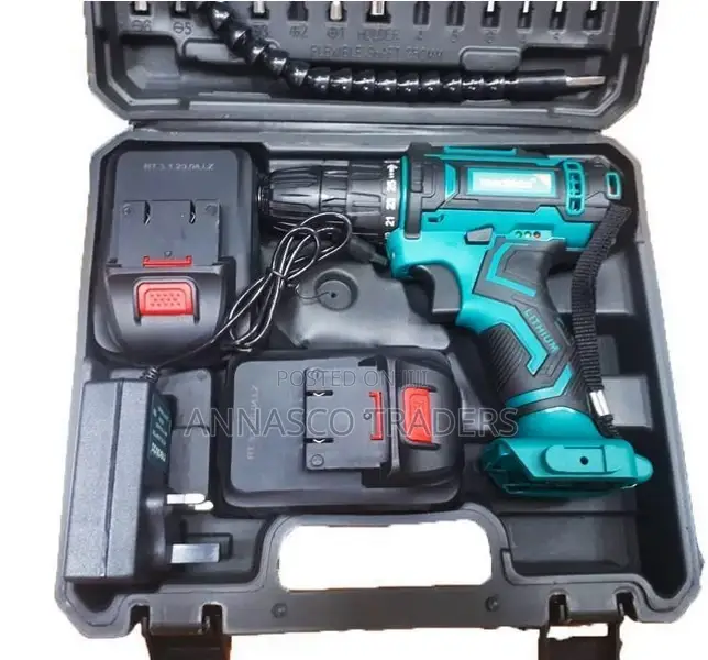 Meakida Quality 18V Cordless Drill 2 Batteries
