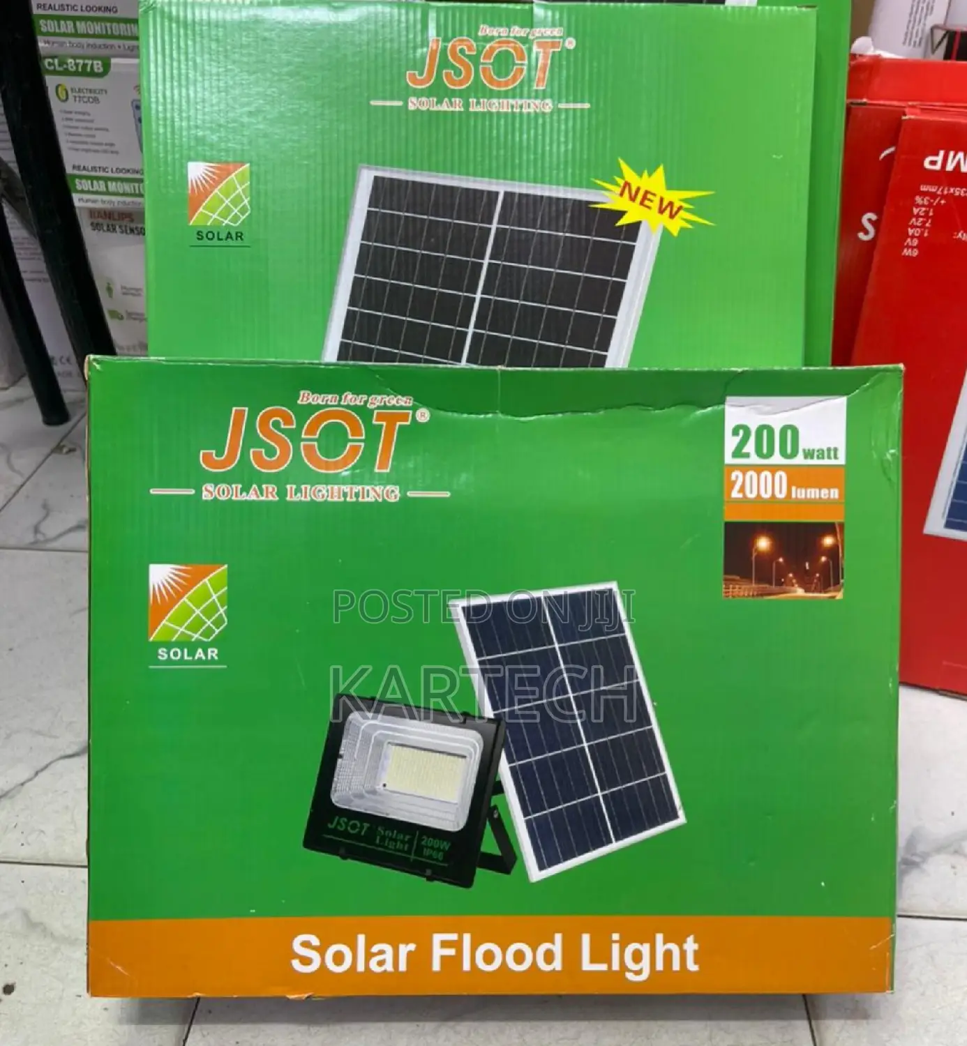 200W JSOT Solar Floodlight