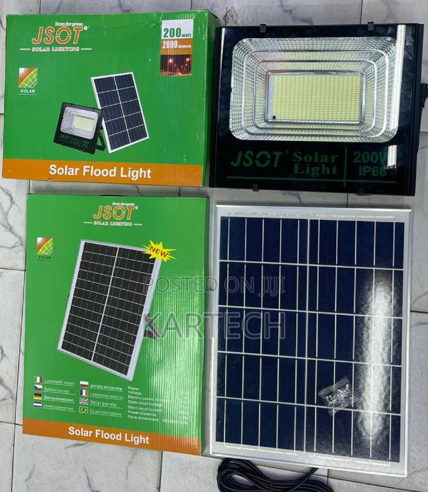 JSOT 200W Solar Floodlight - main view