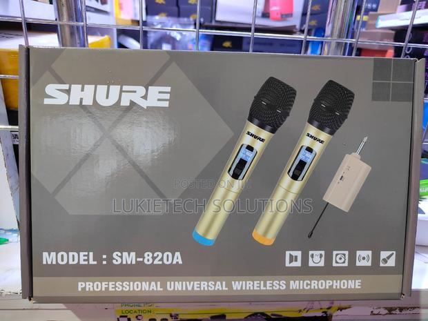 Shure Professional Universal Microphone.Sm820a Mic.(New) - thumbnail 2