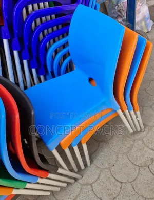 Complast Strong Armless Plastic Chairs