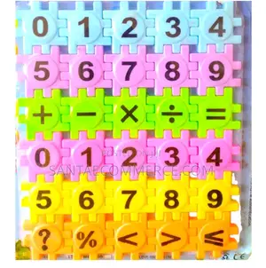Kids And Children Interlocking Numbers Puzzle
