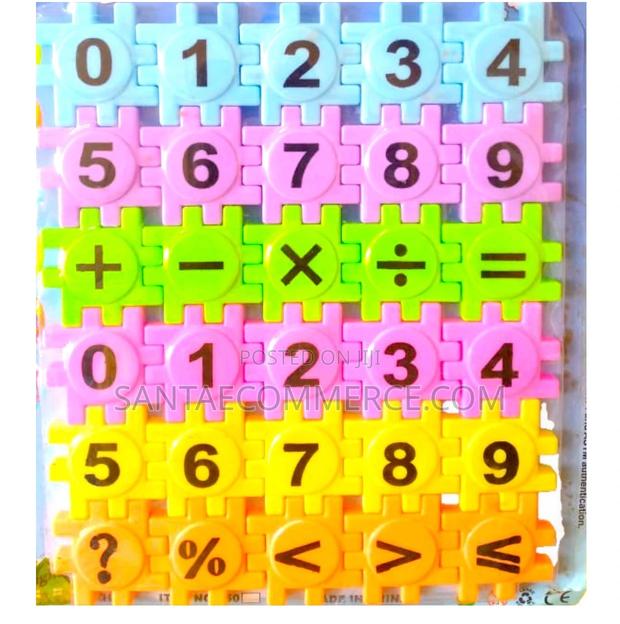 Kids And Children Interlocking Numbers Puzzle - main view