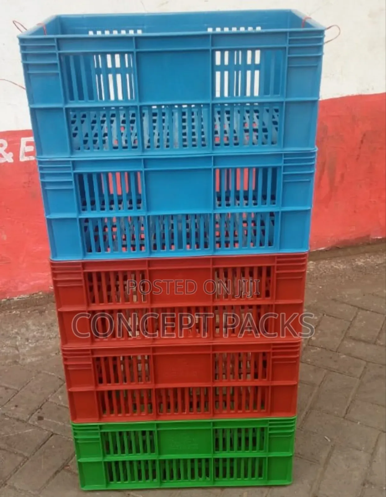 Plastic Bread Crates.