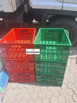 Mix Colours Kenpoly Plastic Crates Available