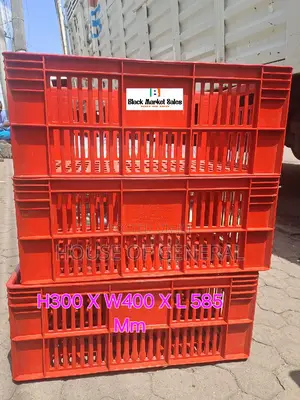Kenpoly Plastic Crates Size H300 X W400 X L 585 Mm