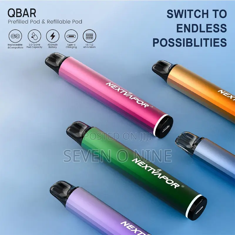 QBAR Refillable Pod Vape System