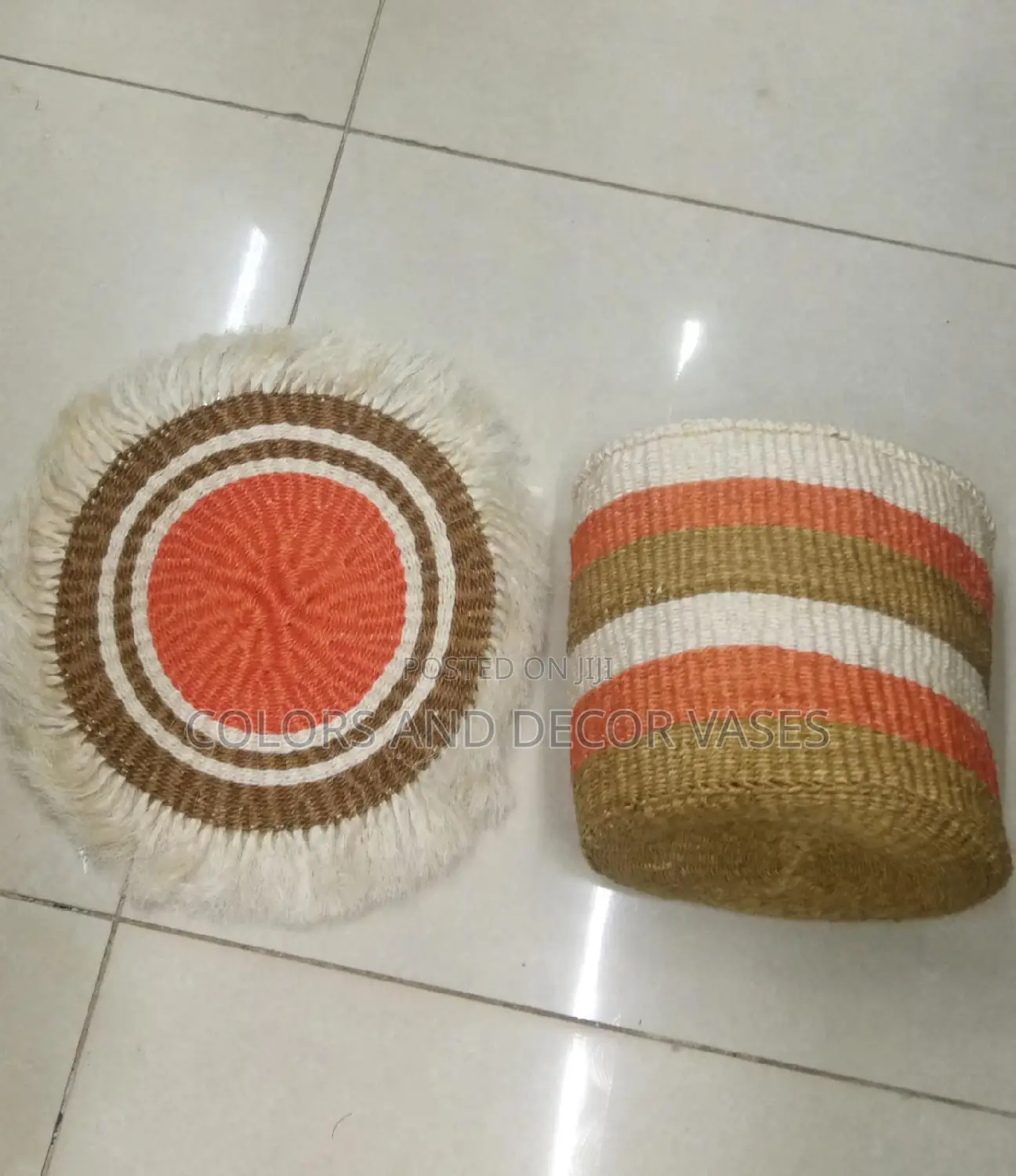 Basket With Mat Matching