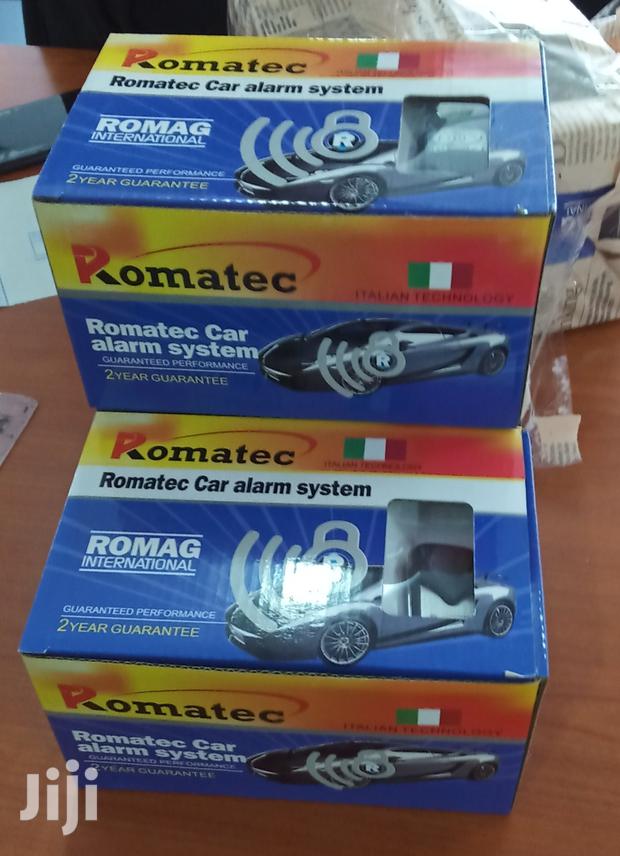 New Romatec Car Alarm With Cut Off, Free Installation.