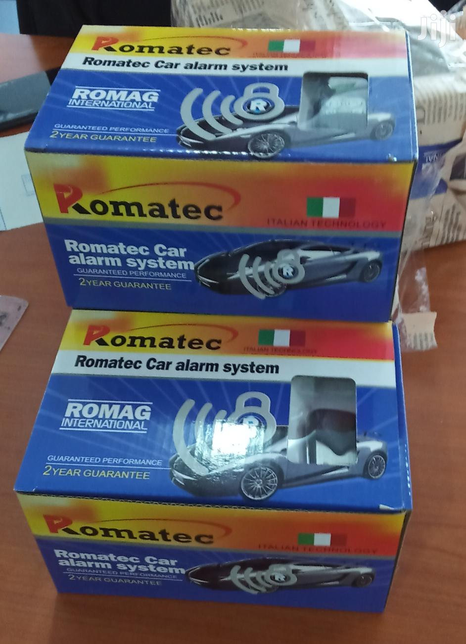 New Romatec Car Alarm With Cut Off, Free Installation.