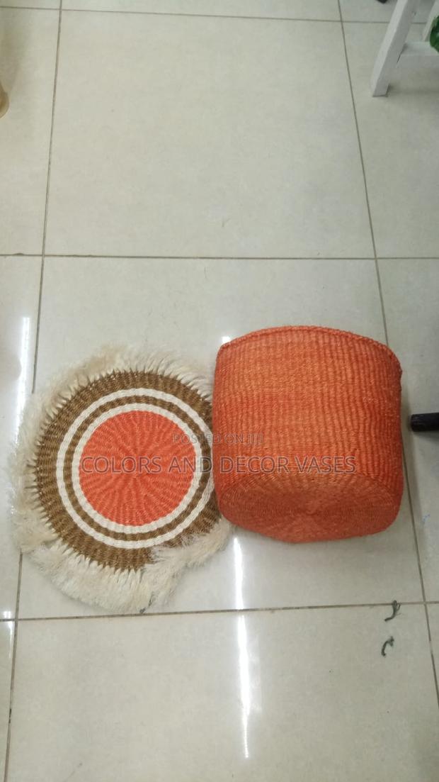 Orange Theme Basket and Mats