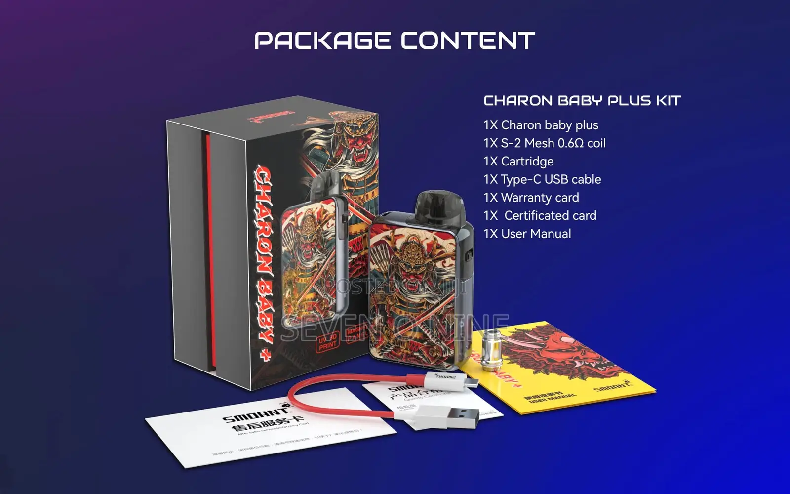 Smoant Charon Baby Plus Vape Kit