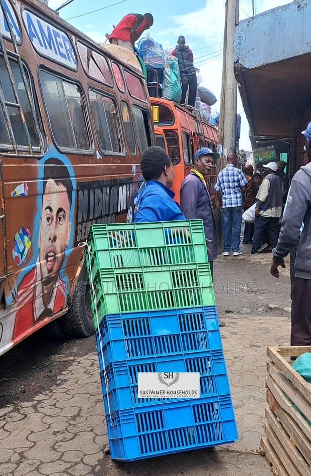 Heavy Duty Plastic Crates for Breads Transportation
