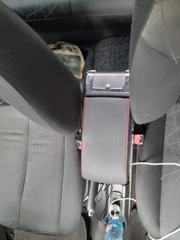 Luxury Arm Rest on Honda Fit [7 USB Ports] - main view