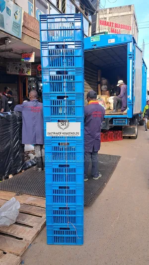 Long-Lasting Plastic Crates