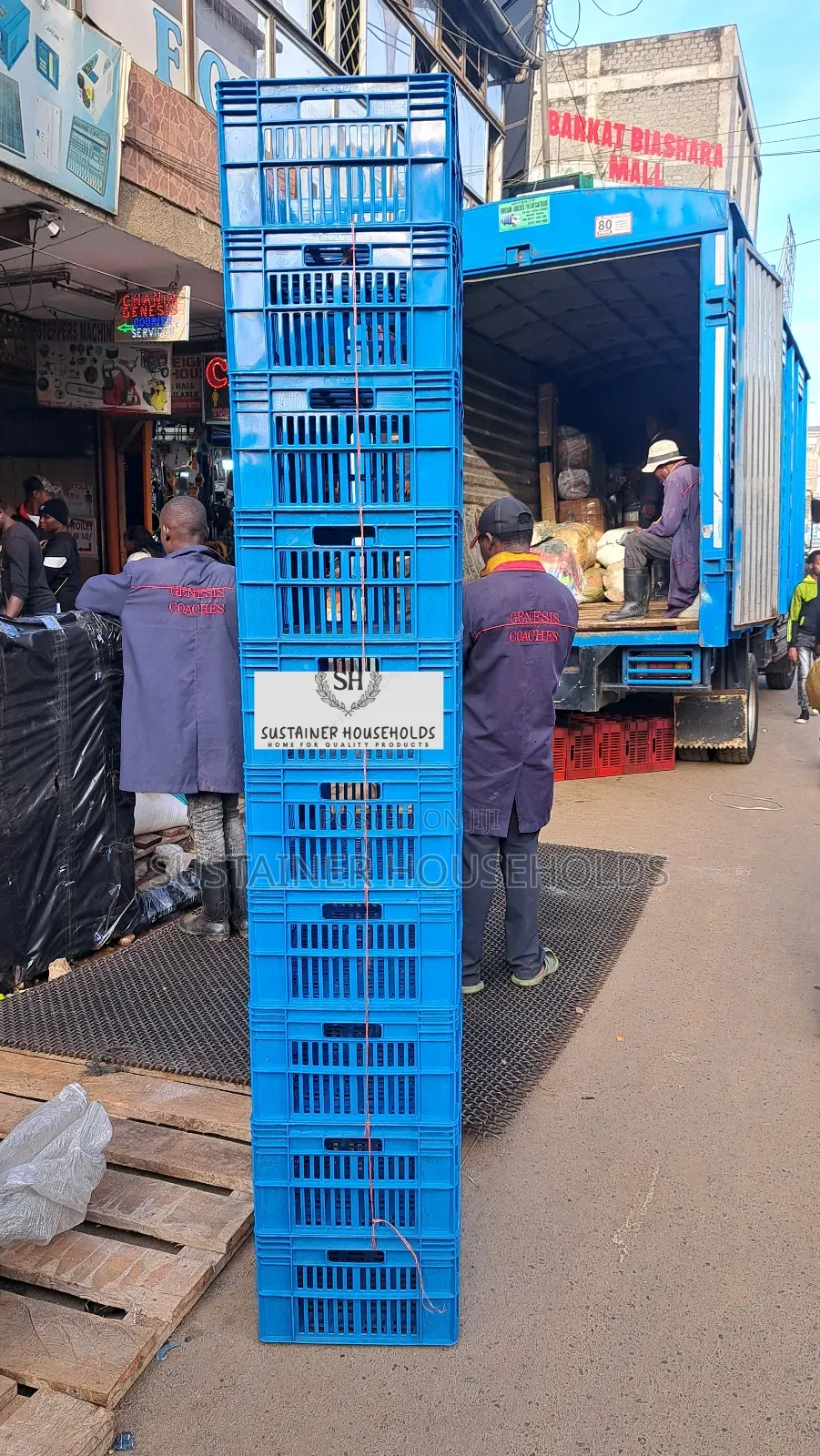 Long-Lasting Plastic Crates